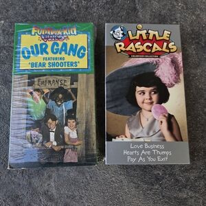 Little Rascals and Our Gang "Bear Shooters" VHS Collection